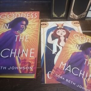 5/$25 Goddess in the Machine book 1st edition and signed